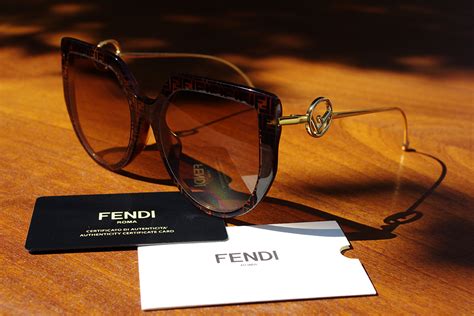 replica fendi print sunglasses|Tips how to spot fake Fendi sunglasses .